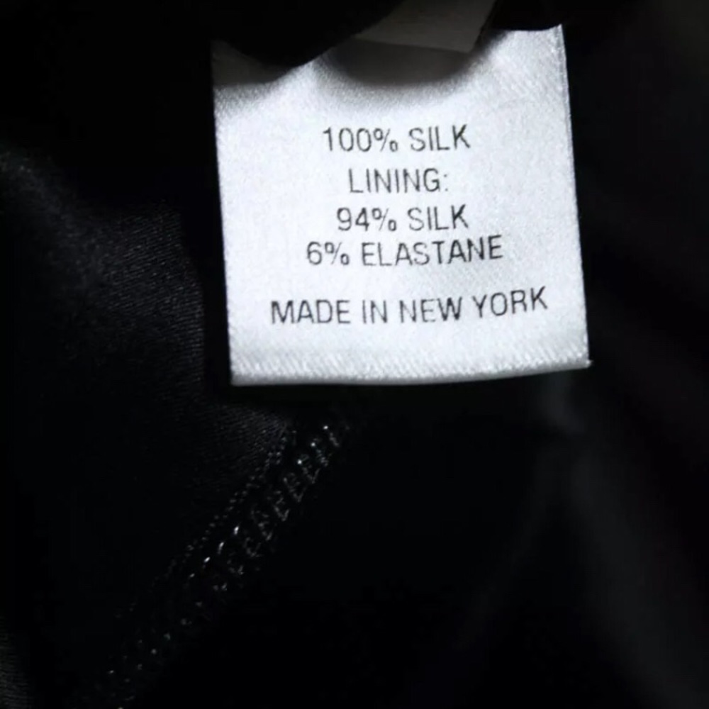 NWT gorgeous pure silk Swarovski crystal dress - Picture 4 of 8